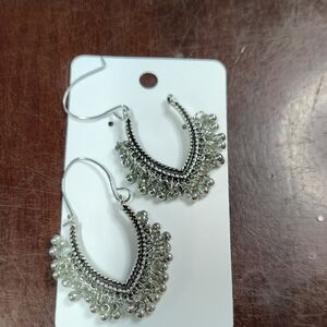Elegant Silver Dangle Earrings